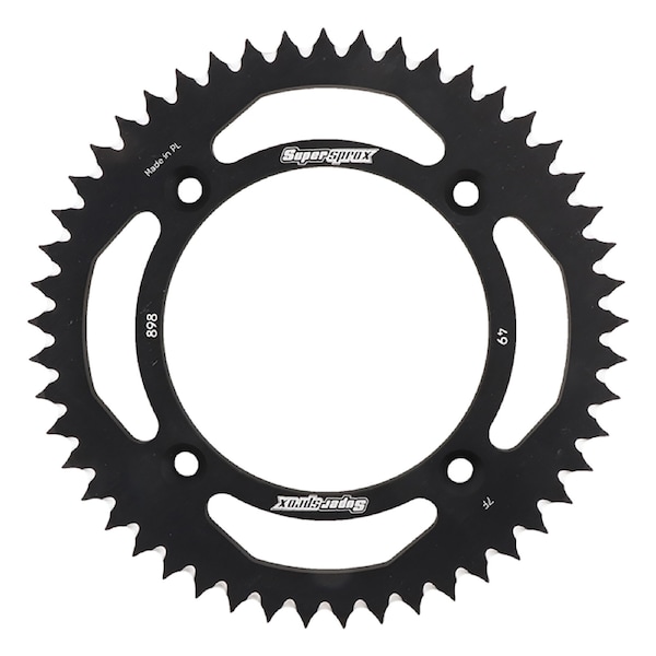 Supersprox Black Aluminum Sprocket For Husqvarna TC 85 2014-2017, KTM 85 SX RAL-898-49-BLK - main